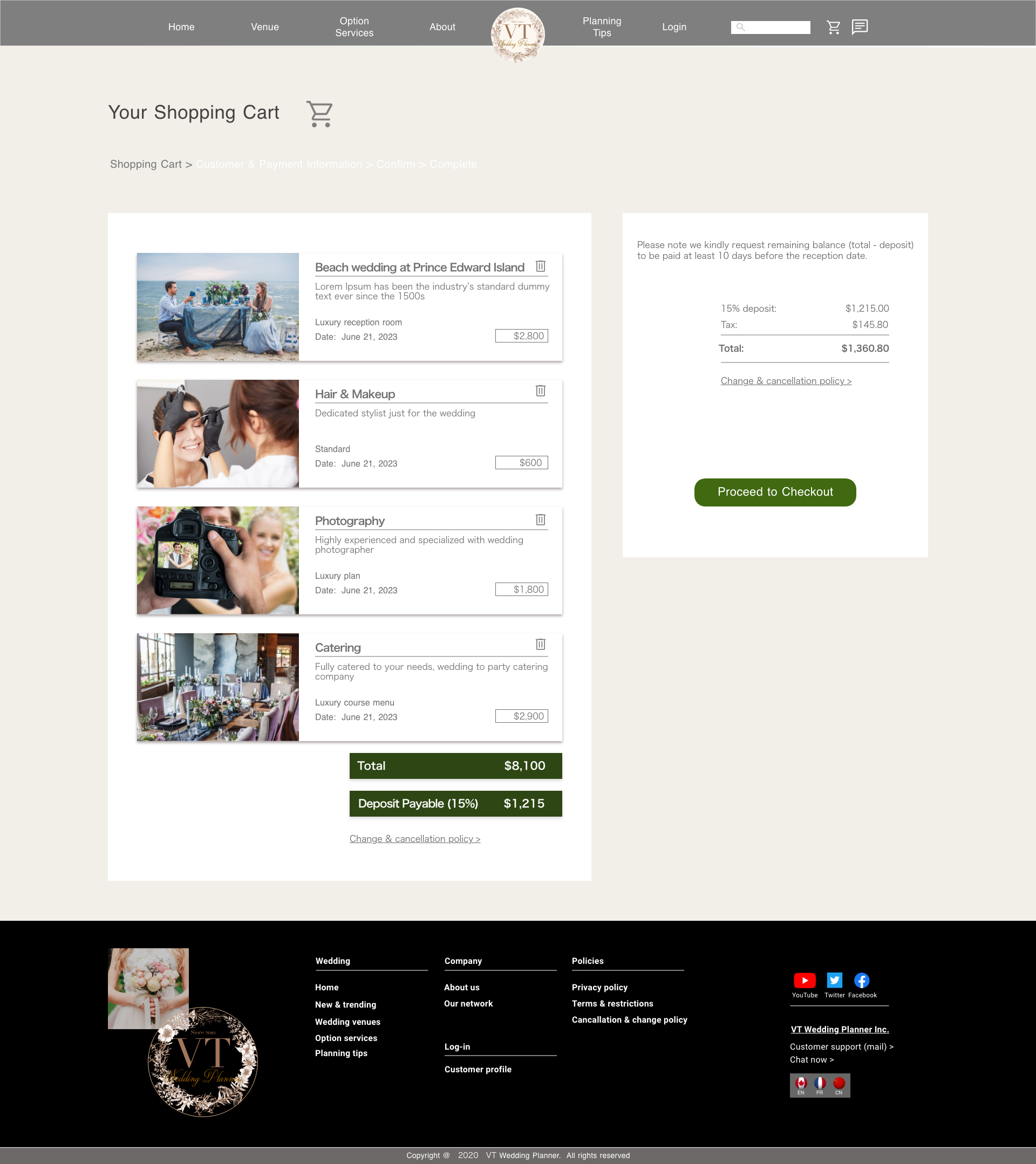 image of hi-fi mockup