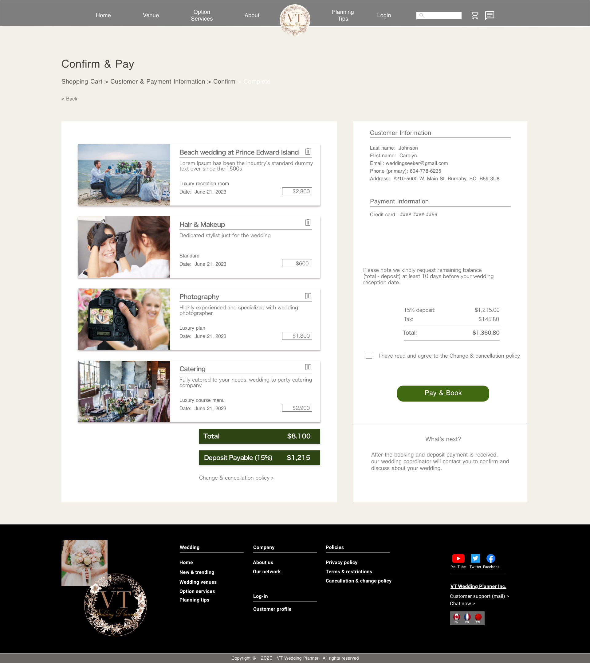 image of hi-fi mockup