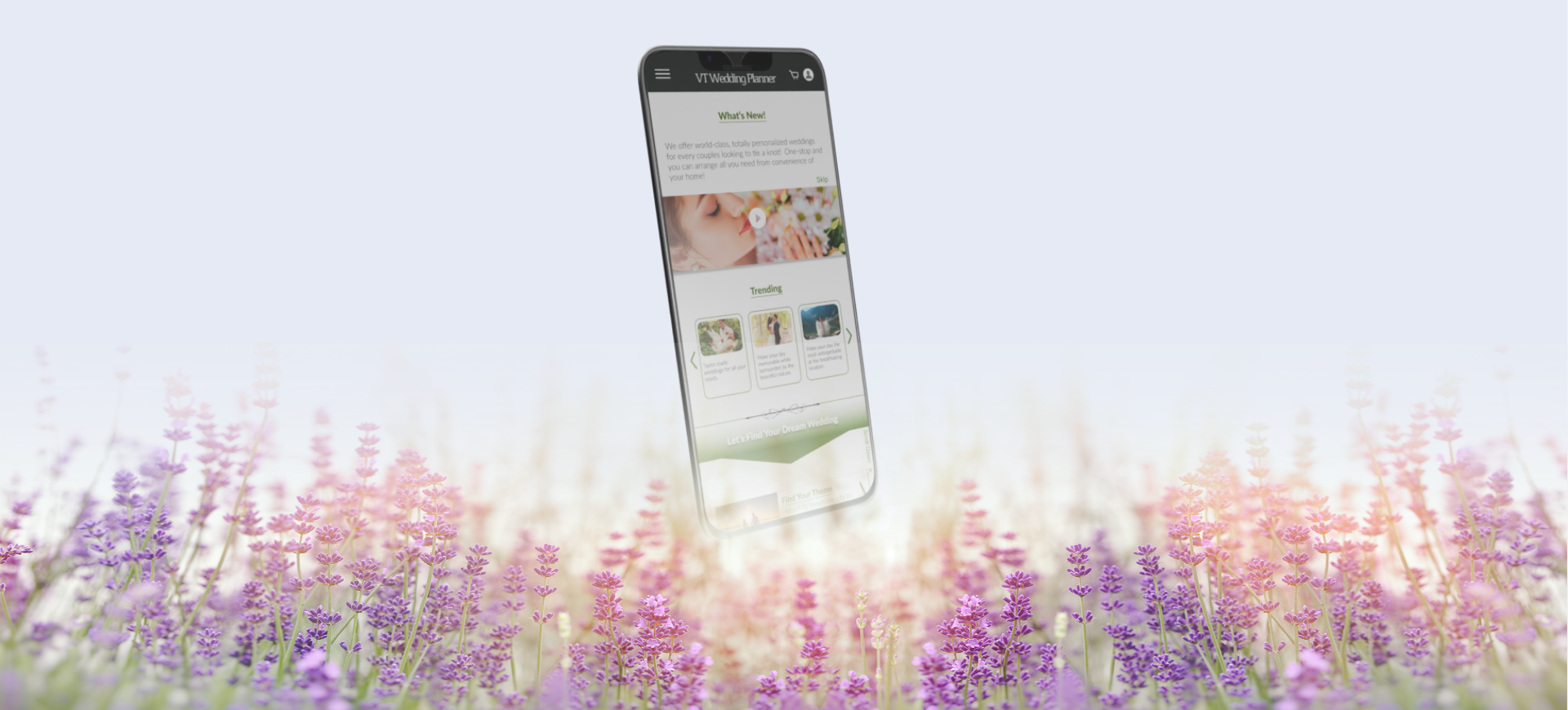 Virtual Wedding Planner site main image